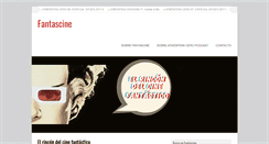 Desktop Screenshot of fantascine.com