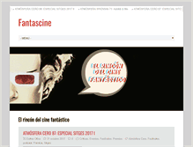 Tablet Screenshot of fantascine.com